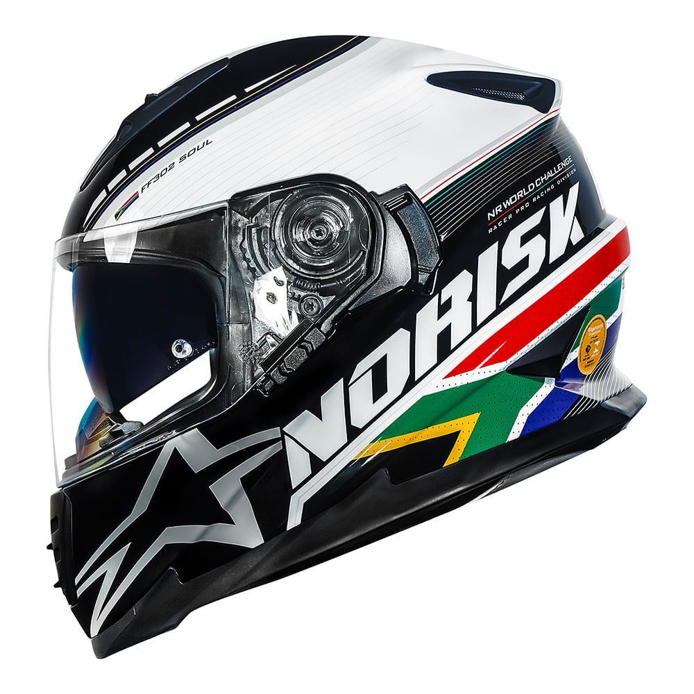 CAPACETE NORISK SOUL GRAND PRIX  SOUTH AFRICA 3