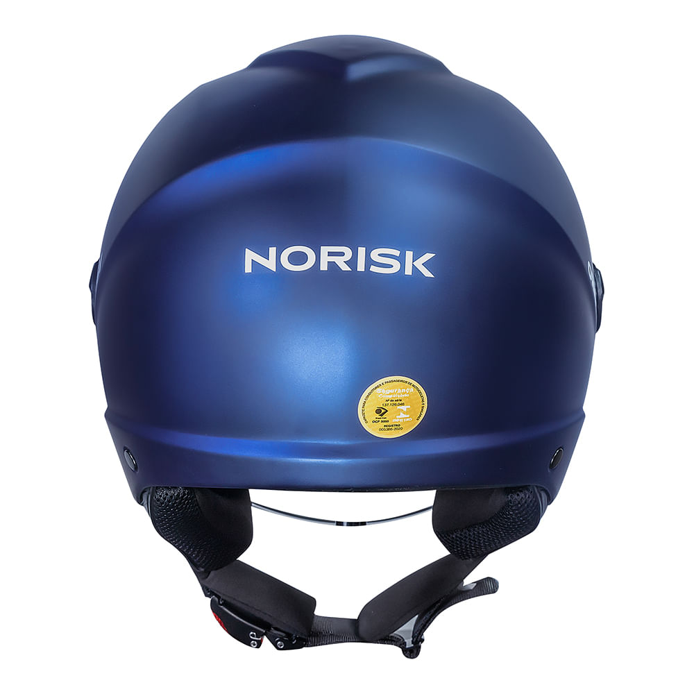 CAPACETE NORISK ORION SV MONOCOLOR AZUL FOSCO 2