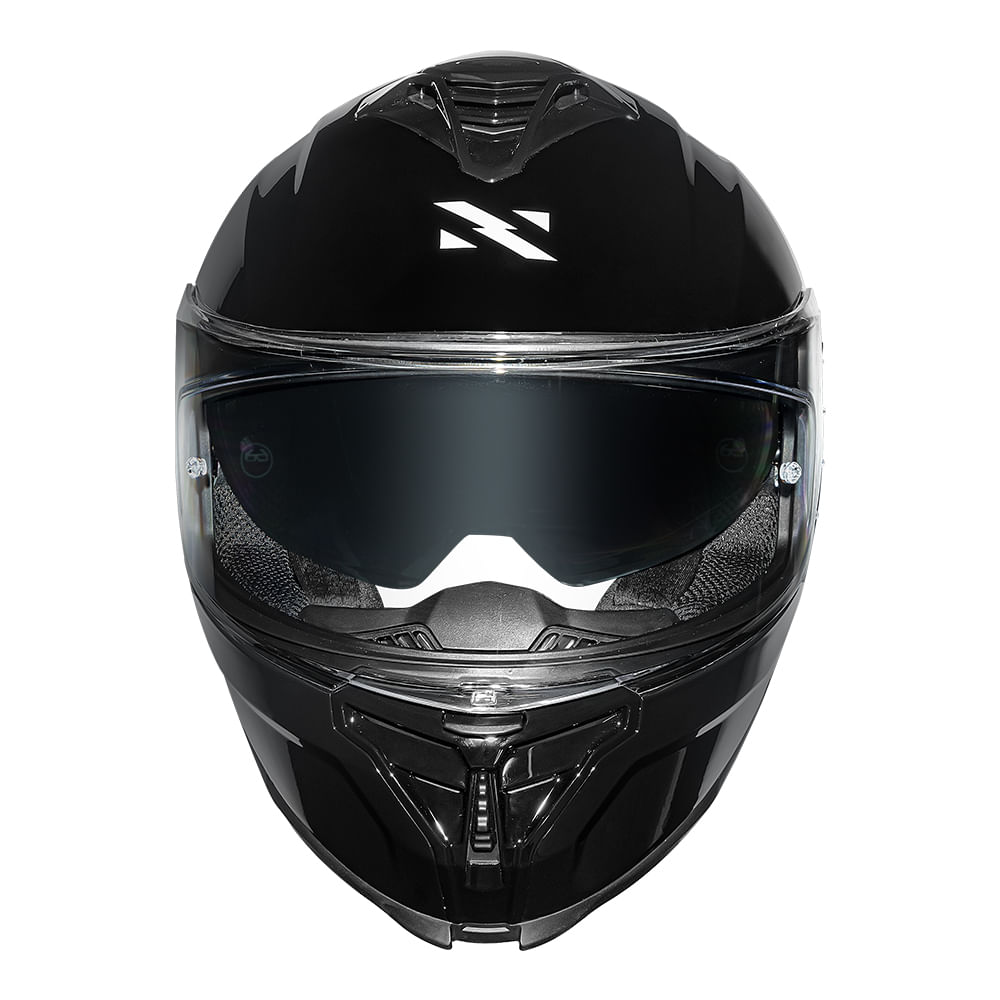 CAPACETE NORISK STRADA II MONOCOLOR PRETO 4