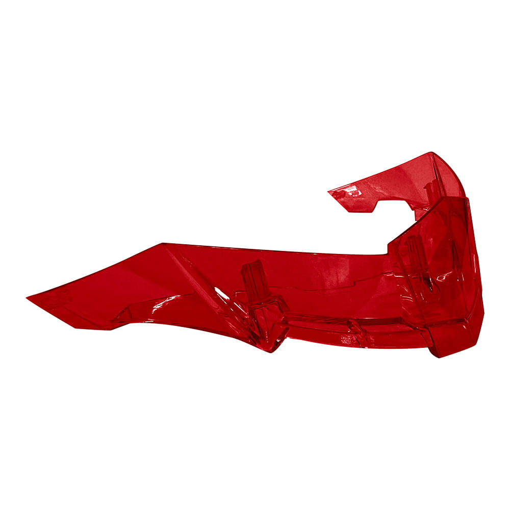 SPOILER VERMELHO NORISK CAPACETE FLOW