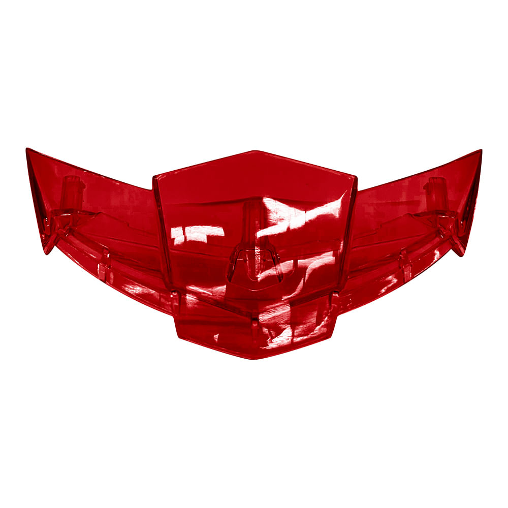 SPOILER VERMELHO NORISK CAPACETE FLOW 2