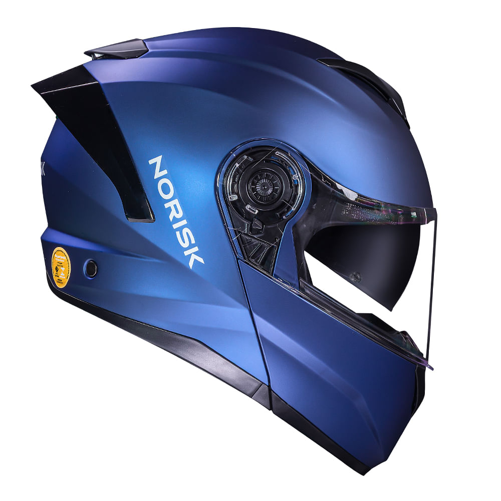CAPACETE NORISK FORCE II AZUL FOSCO