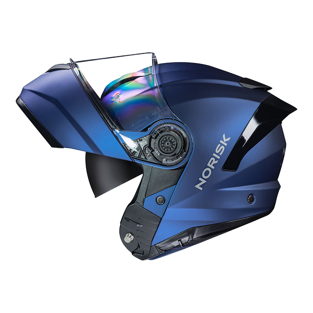 CAPACETE NORISK FORCE II AZUL FOSCO 2