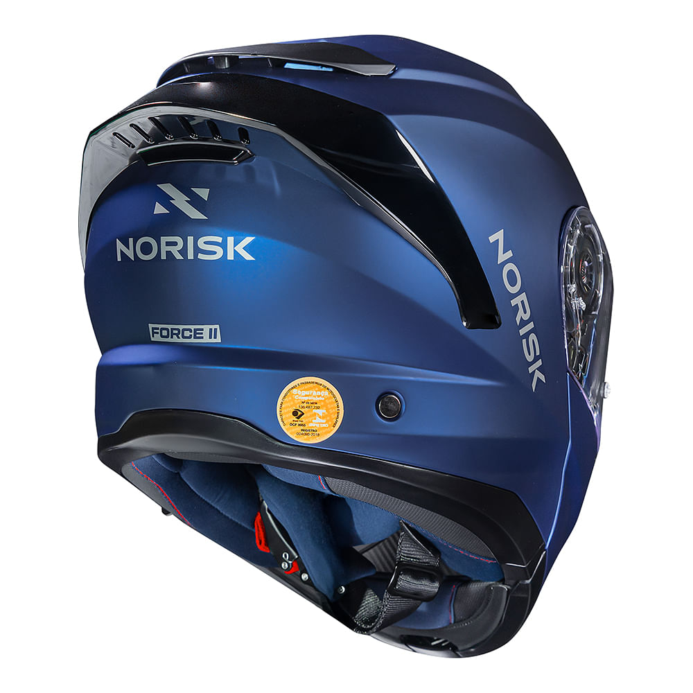CAPACETE NORISK FORCE II AZUL FOSCO 3