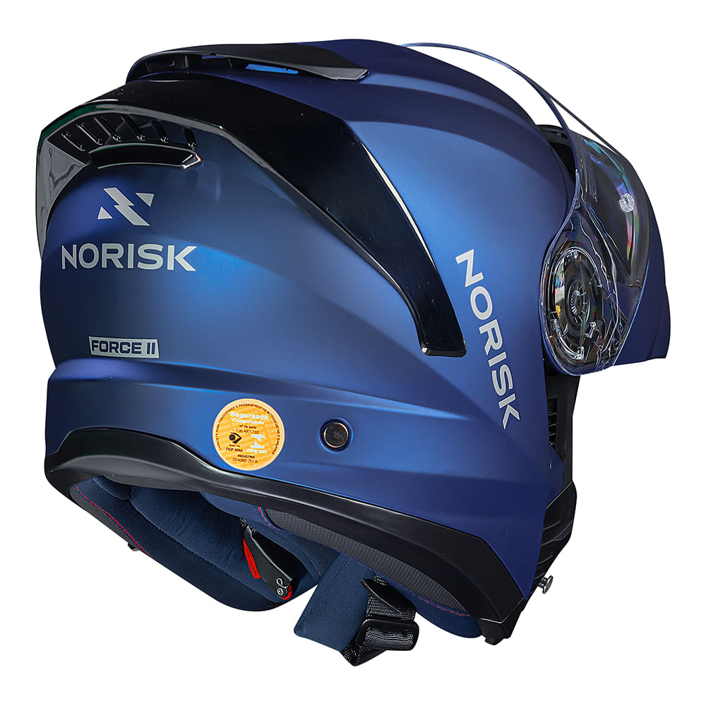 CAPACETE NORISK FORCE II AZUL FOSCO 4