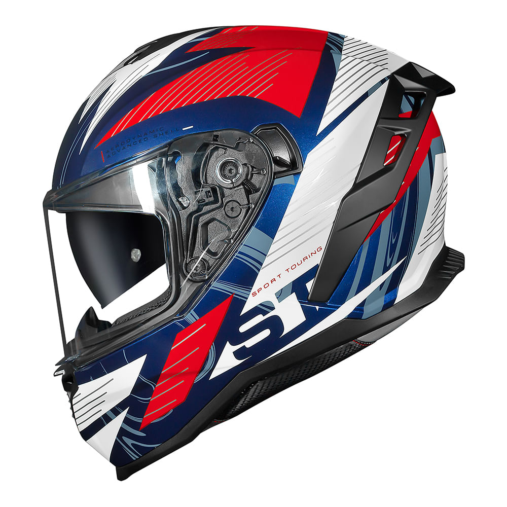 CAPACETE NORISK STRADA II ST AZUL 3