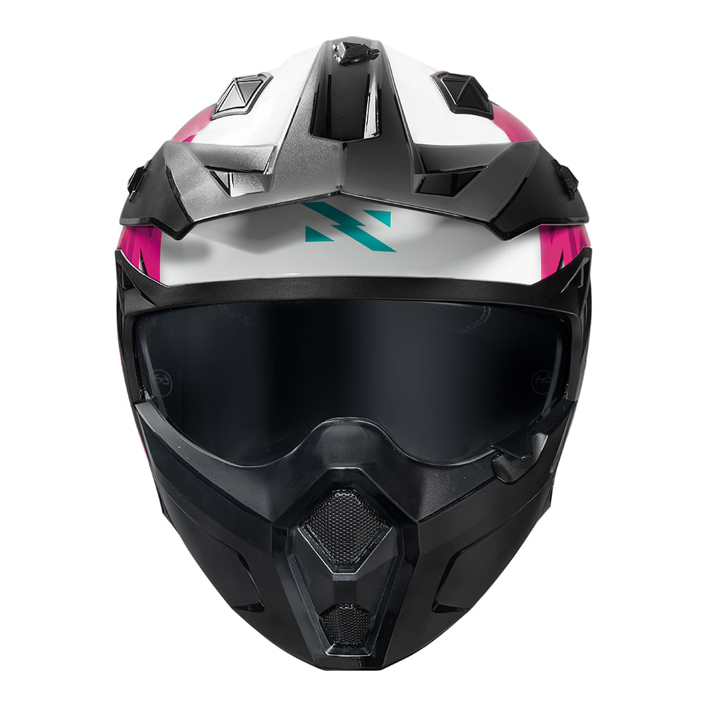CAPACETE NORISK DARTH II STORM ROSA 2