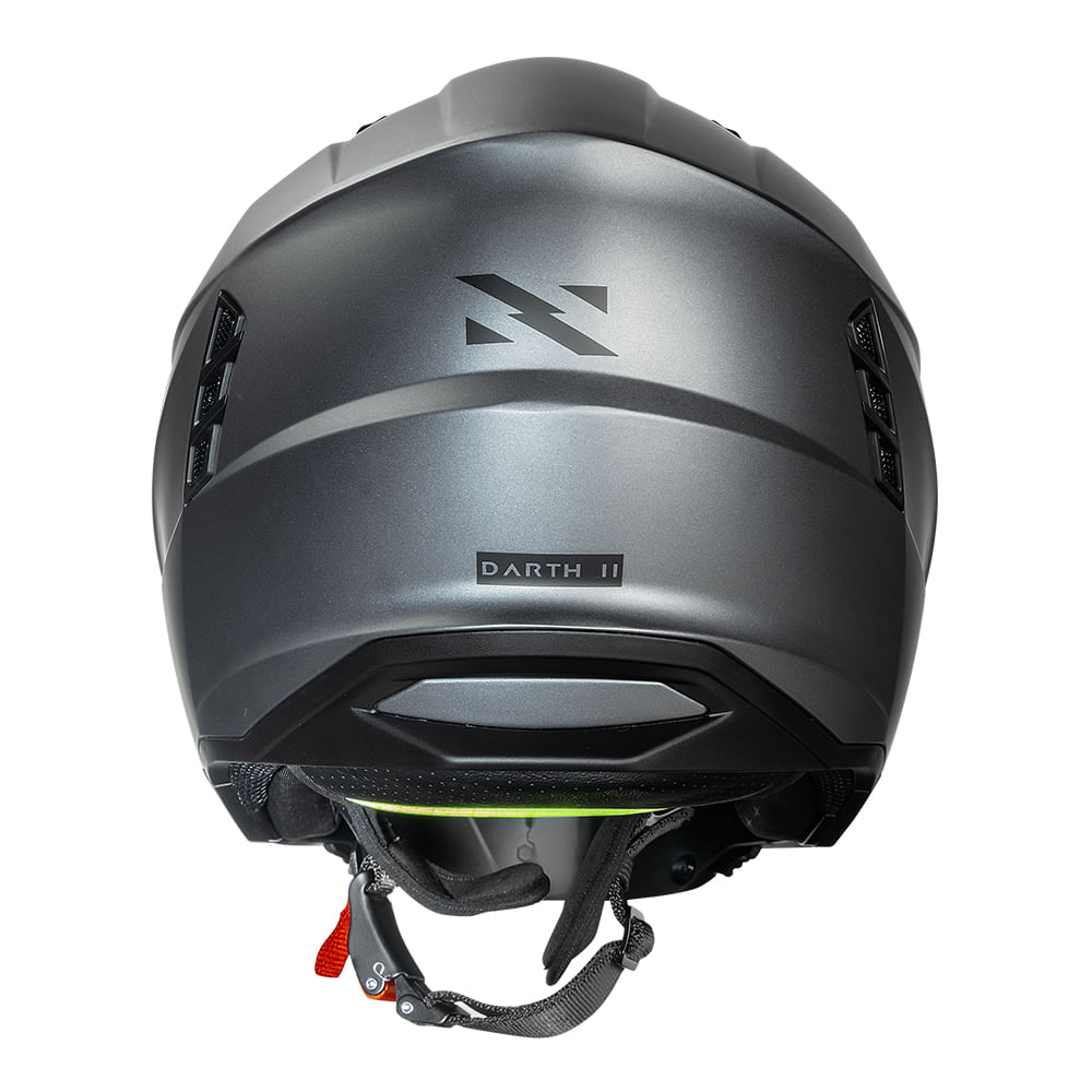 CAPACETE NORISK DARTH II MONOCOLOR TITANIUM FOSCO 3