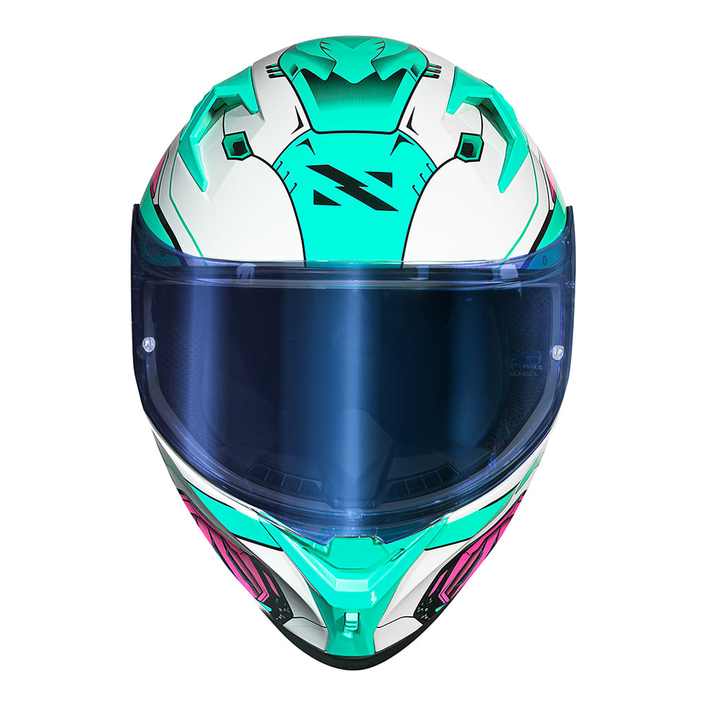CAPACETE NORISK FLOW ROBOT BRANCO 4