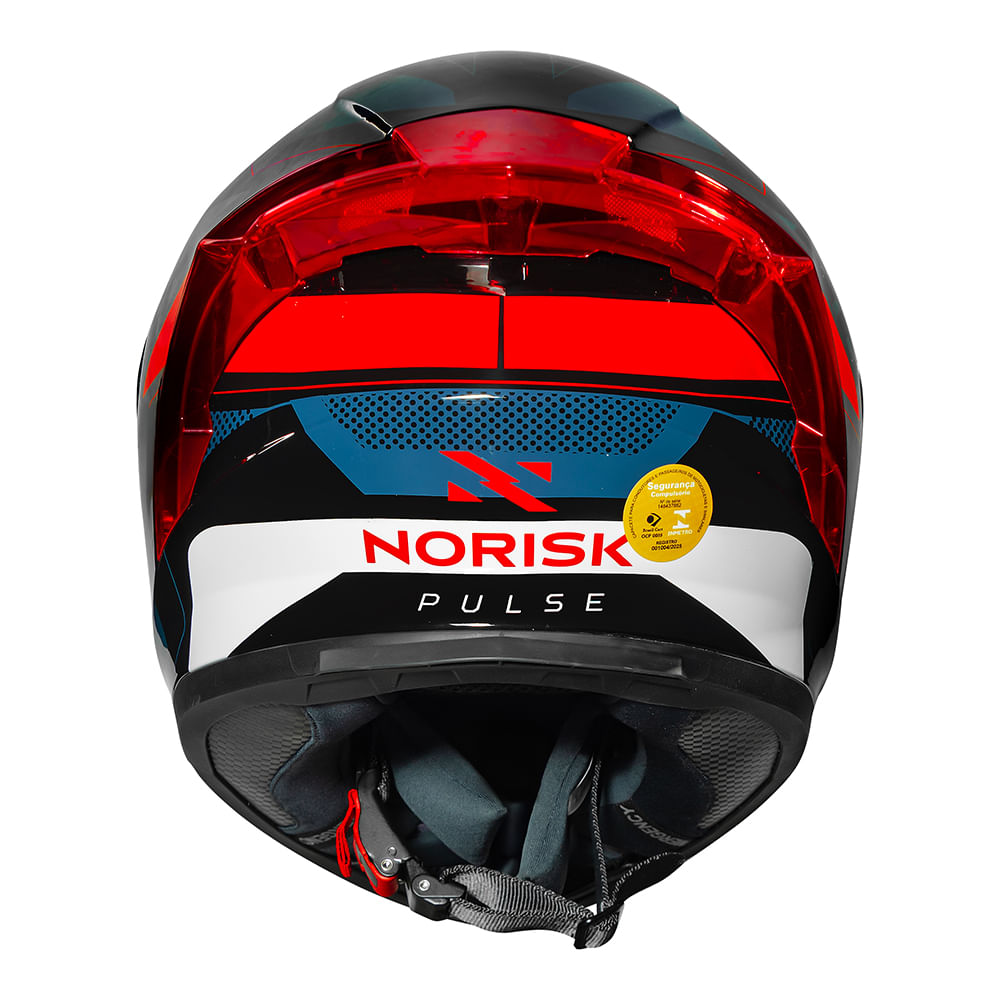CAPACETE NORISK FLOW PULSE AZUL 2