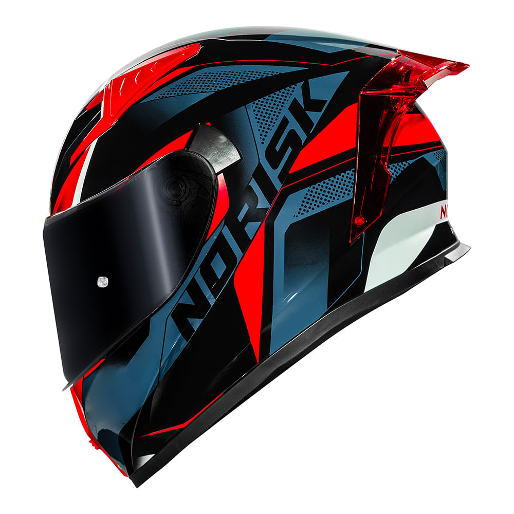 CAPACETE NORISK FLOW PULSE AZUL 3
