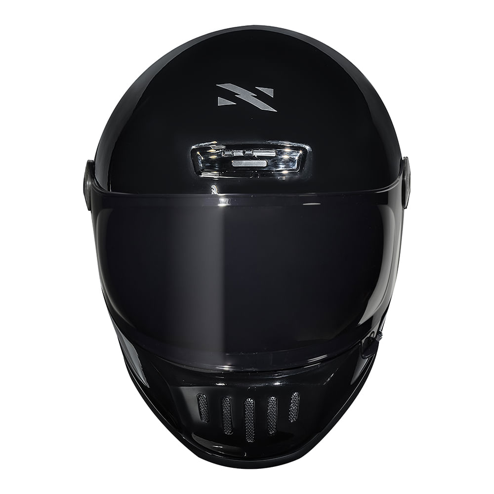 CAPACETE NORISK V8 MONOCOLOR PRETO 4