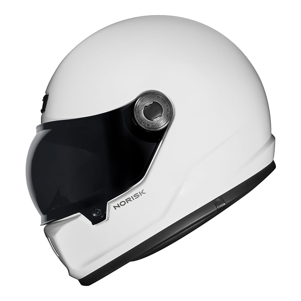 CAPACETE NORISK V8 MONOCOLOR BRANCO 3