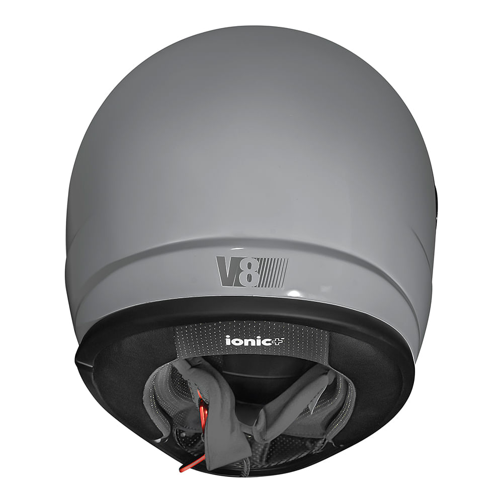 CAPACETE NORISK V8 MONOCOLOR NARDO CINZA 2