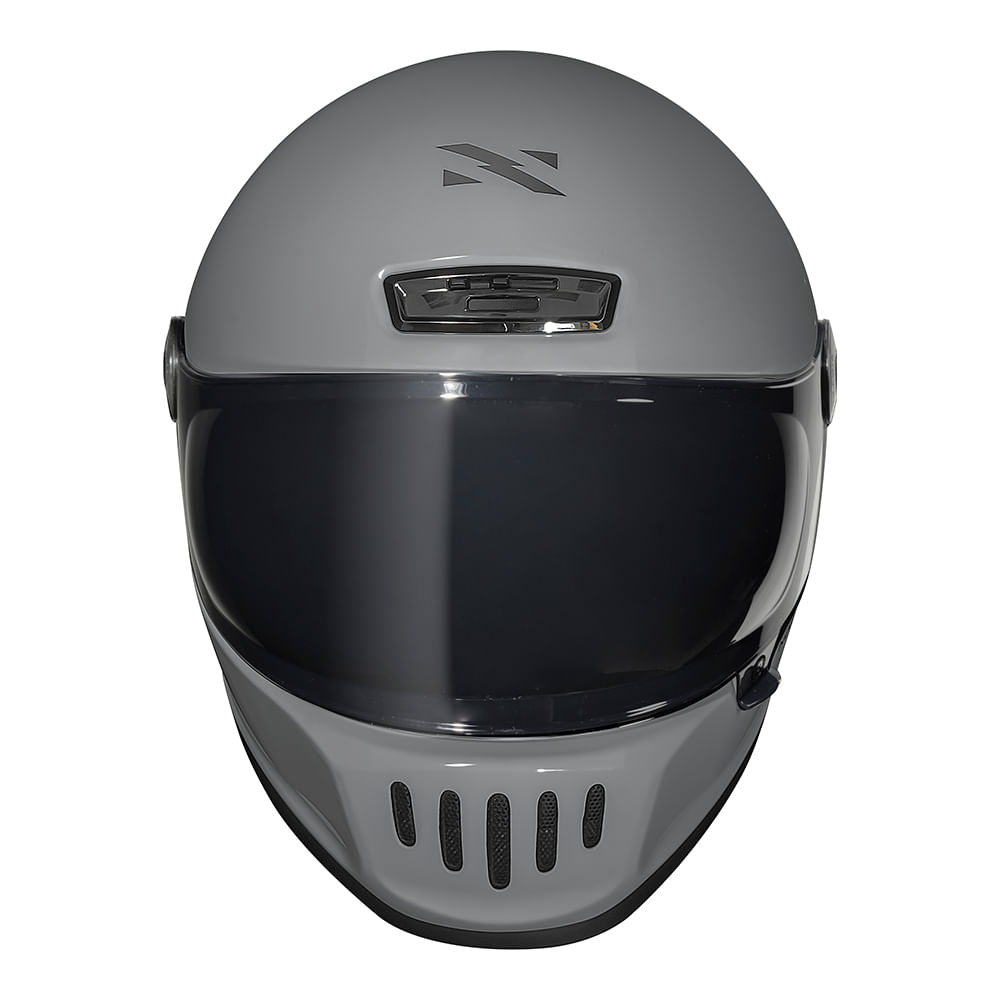 CAPACETE NORISK V8 MONOCOLOR NARDO CINZA 4