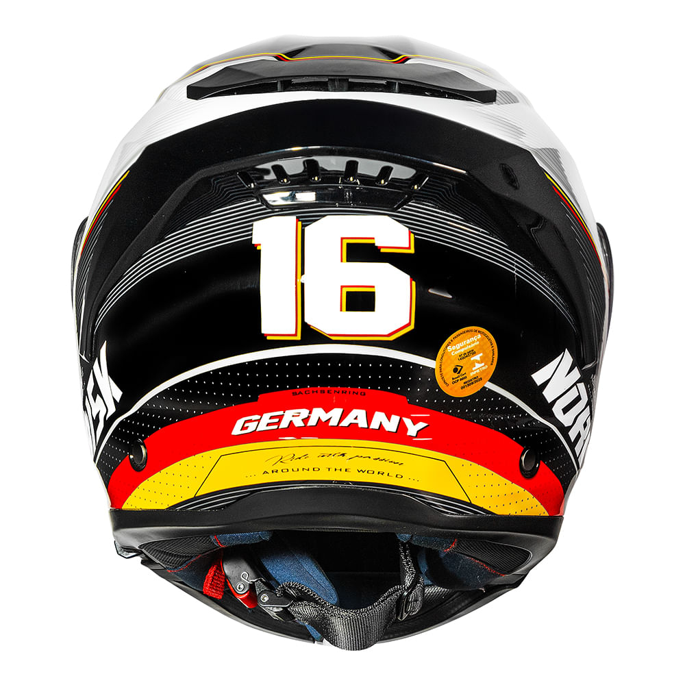 CAPACETE NORISK FORCE II GRAND PRIX GERMANY 4