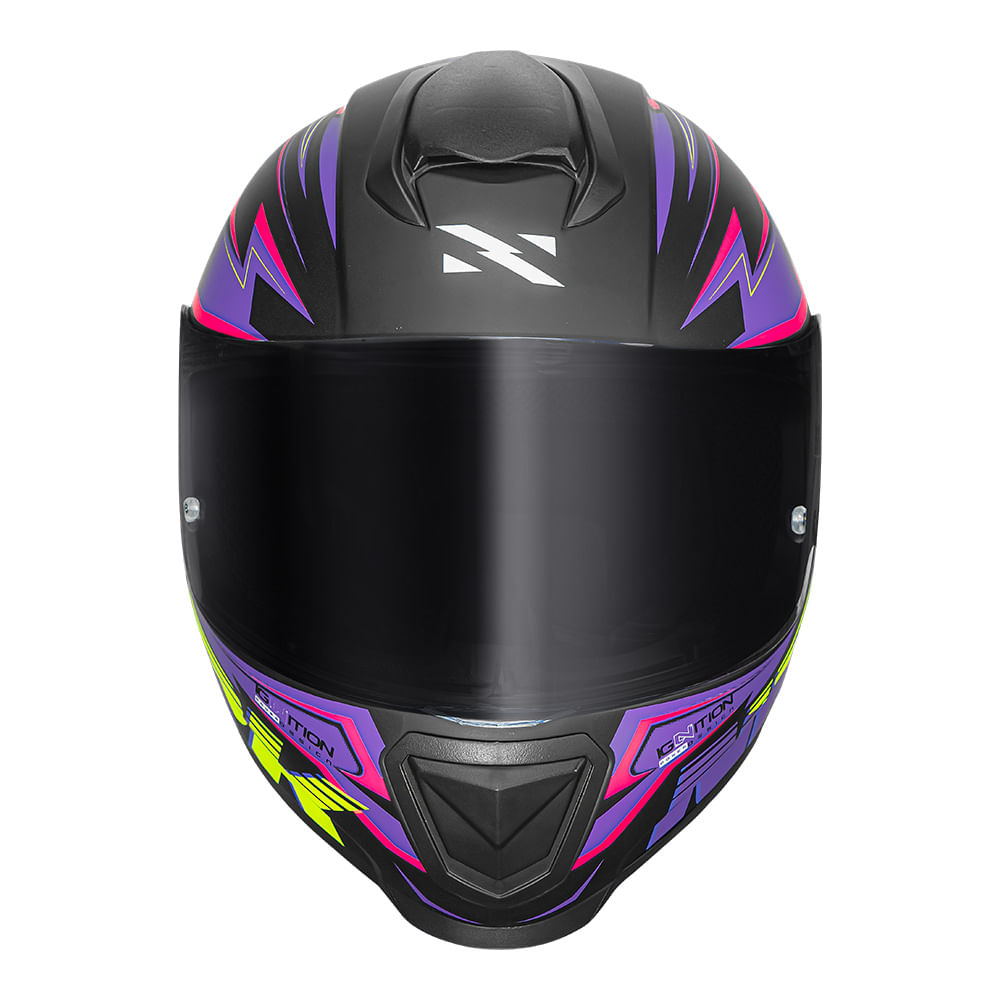 CAPACETE NORISK RAZOR GHOST ROXO FOSCO 4