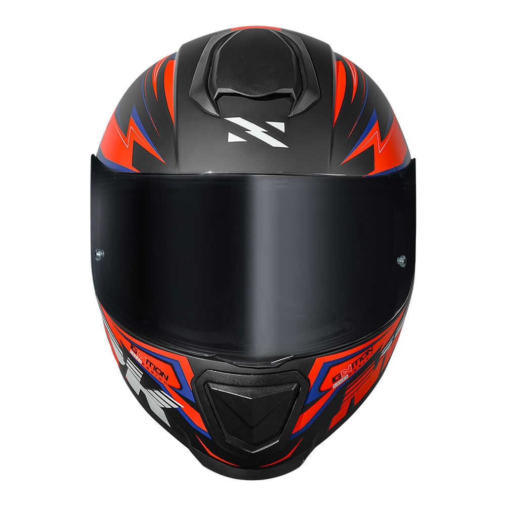 CAPACETE NORISK RAZOR GHOST LARANJA FOSCO 4
