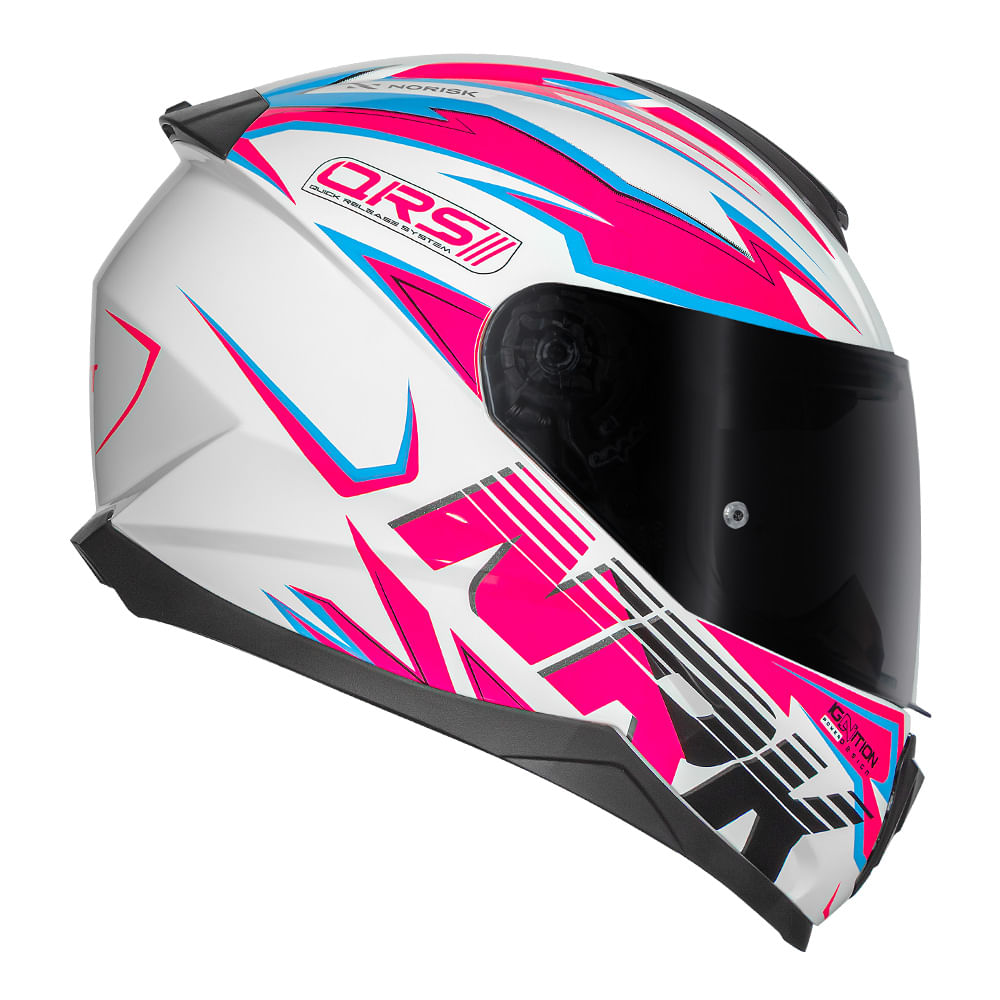 CAPACETE NORISK RAZOR GHOST ROSA