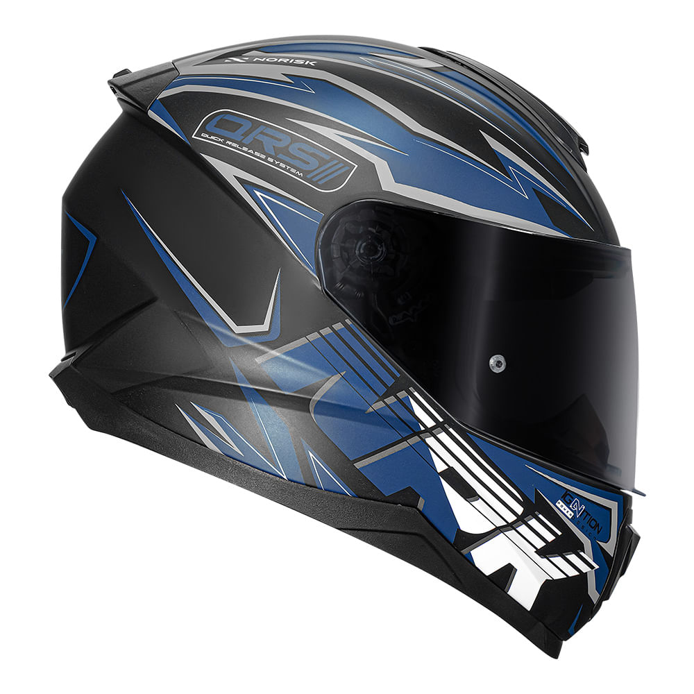 CAPACETE NORISK RAZOR GHOST PRETO FOSCO