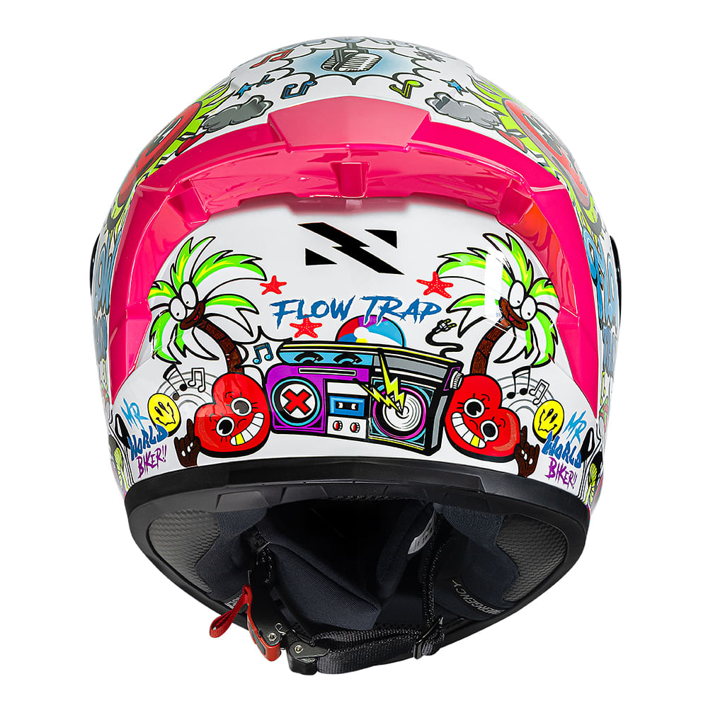 CAPACETE NORISK FLOW TRAP BRANCO 2
