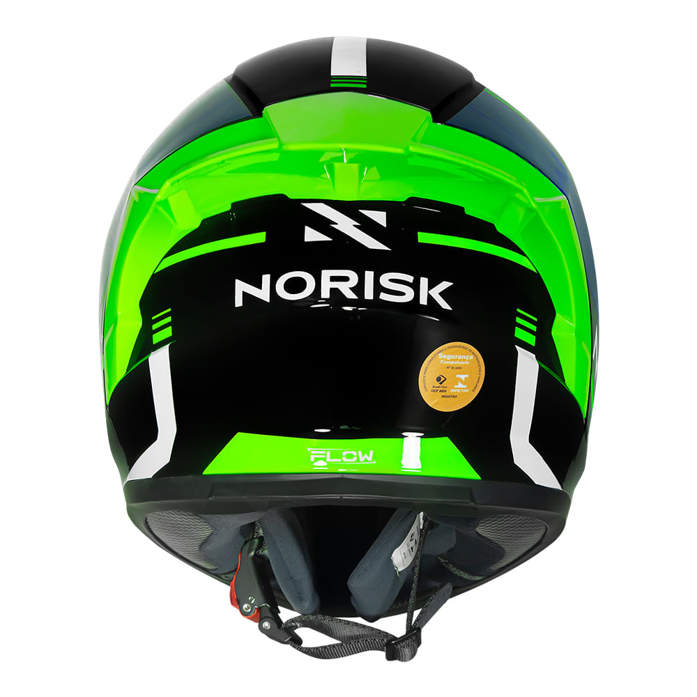 CAPACETE NORISK FLOW RUN PRETO 2
