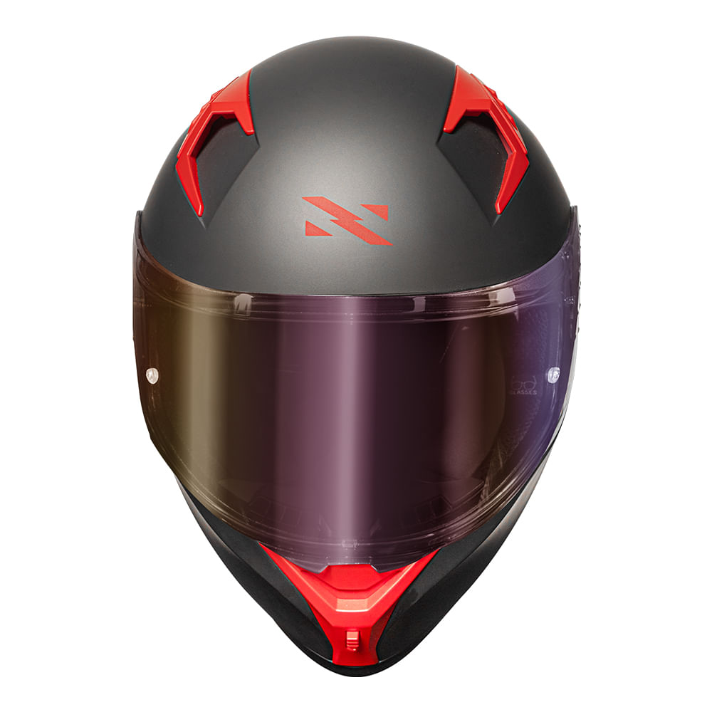 CAPACETE NORISK FLOW MONOCOLOR TITANIUM 4