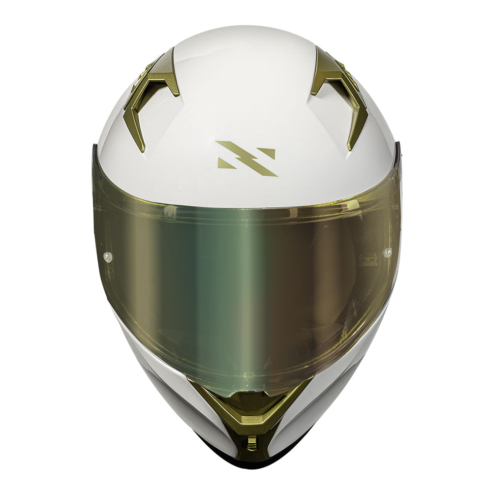 CAPACETE NORISK FLOW MONOCOLOR BRANCO SPECIAL 4