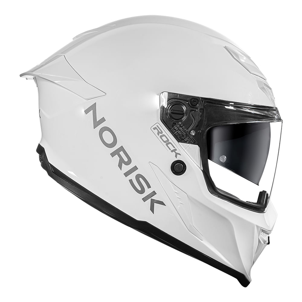 CAPACETE NORISK ROCK MONOCOLOR BRANCO