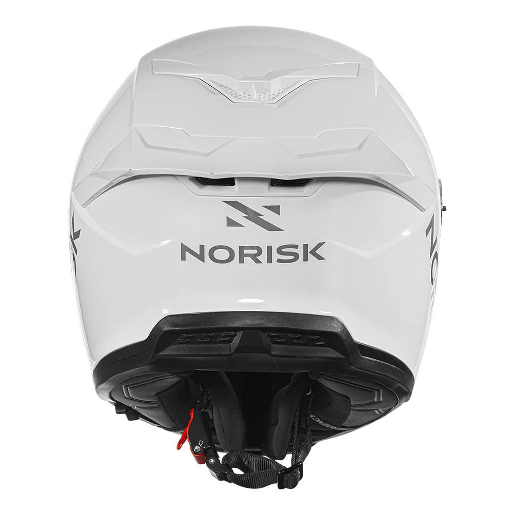 CAPACETE NORISK ROCK MONOCOLOR BRANCO 2