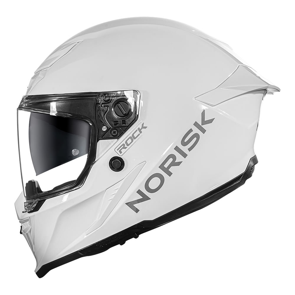 CAPACETE NORISK ROCK MONOCOLOR BRANCO 3