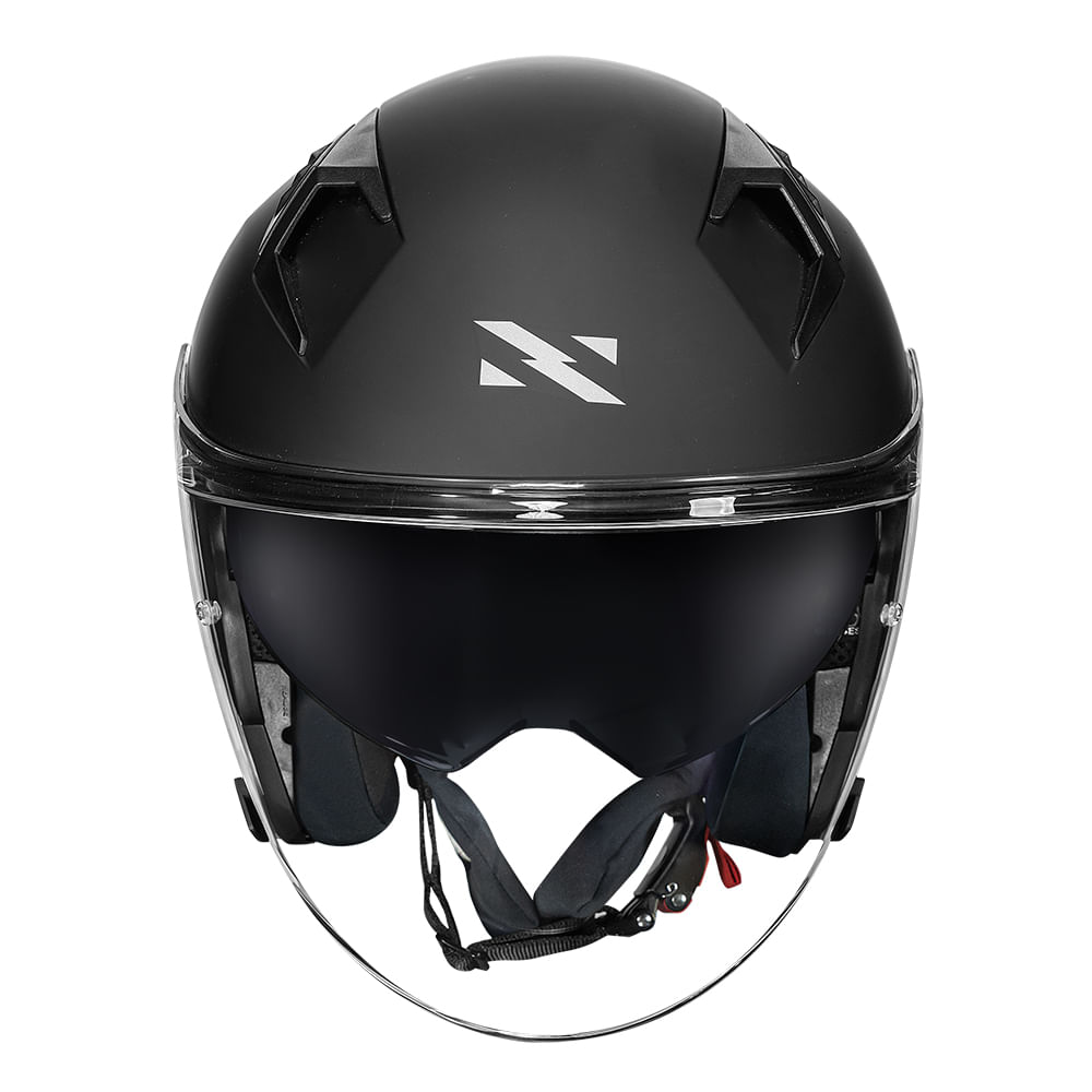 CAPACETE NORISK DOWNTOWN II MONOCOLOR PRETO FOSCO 4