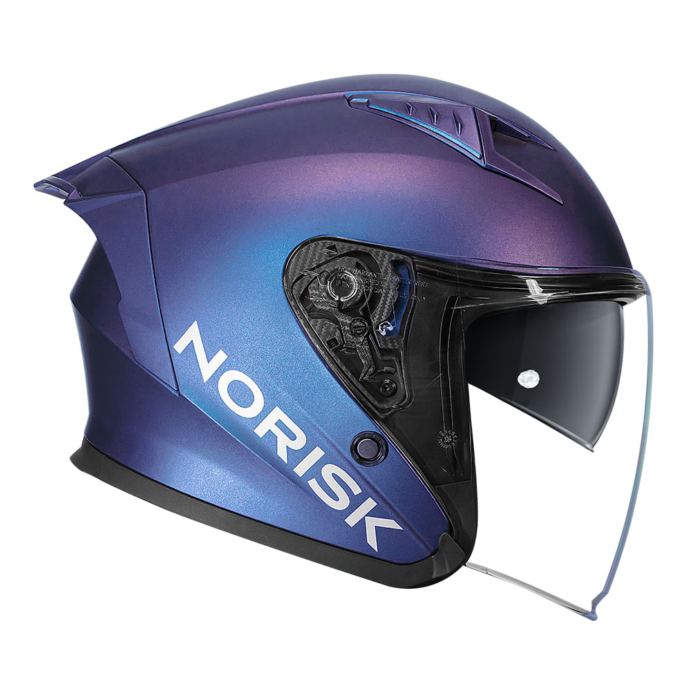 CAPACETE NORISK DOWNTOWN II MONOCOLOR AZUL FOSCO