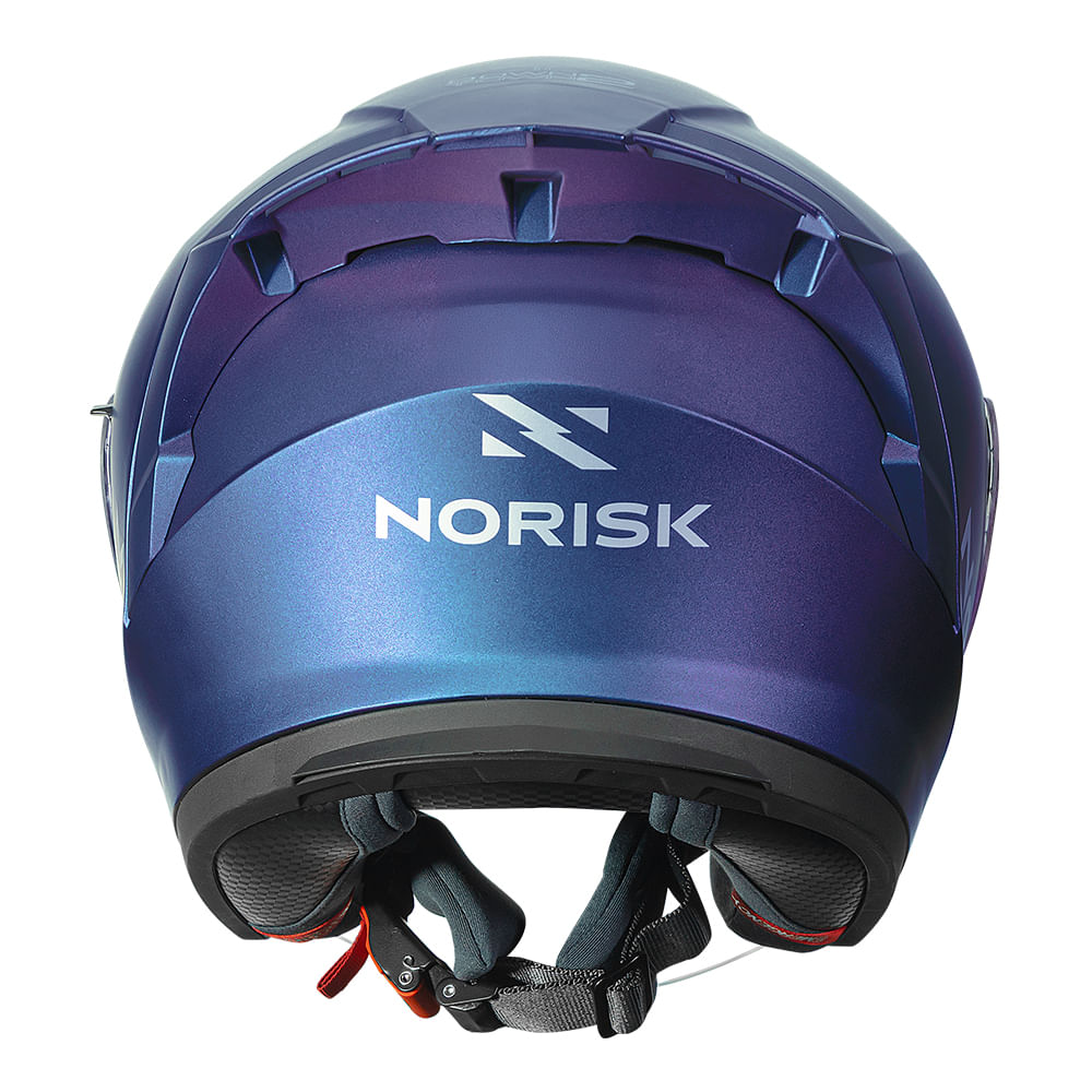CAPACETE NORISK DOWNTOWN II MONOCOLOR AZUL FOSCO 2