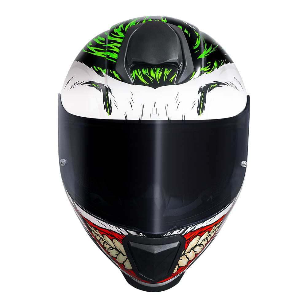 CAPACETE NORISK RAZOR JOKER PRETO 4