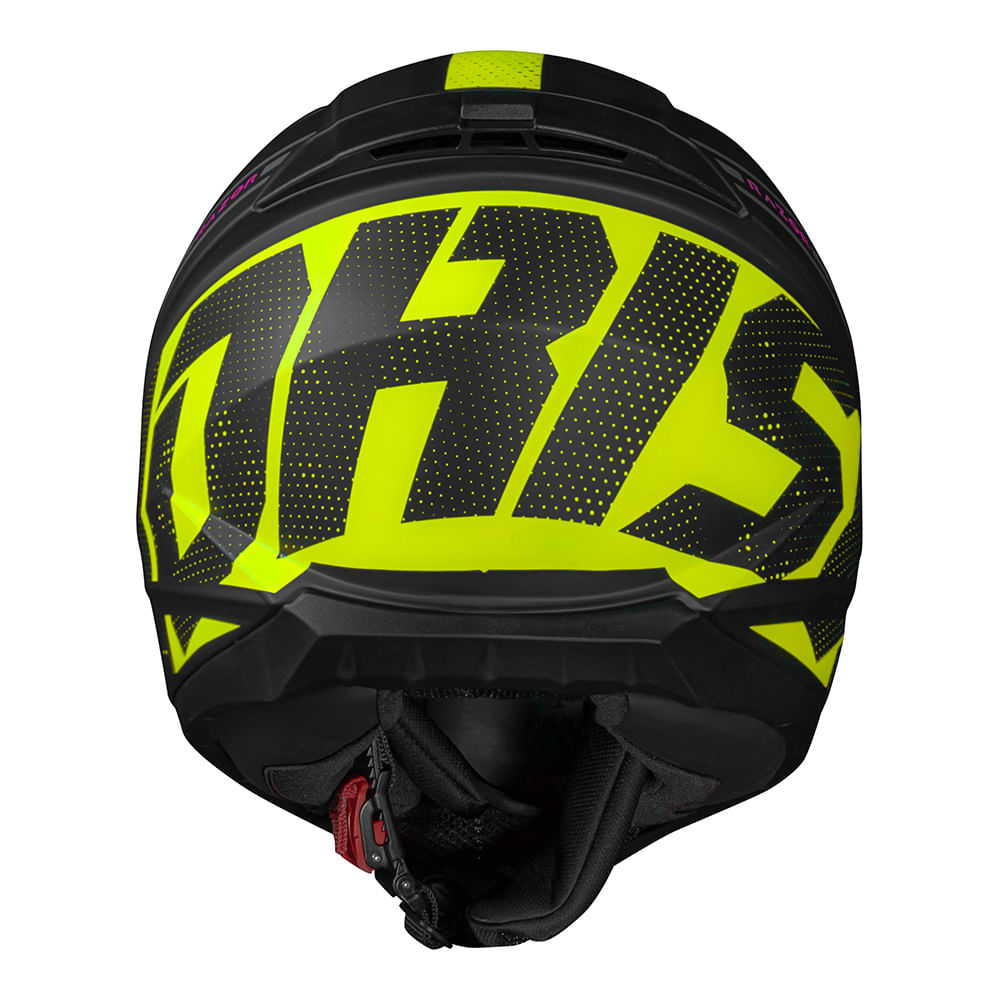 CAPACETE NORISK RAZOR FULL AMARELO FOSCO 2