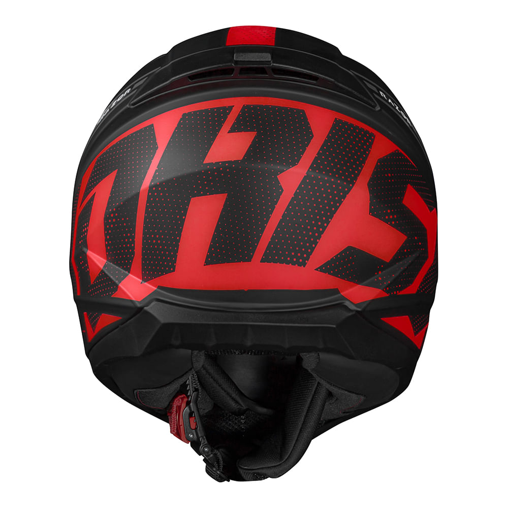 CAPACETE NORISK RAZOR FULL VERMELHO FOSCO 2