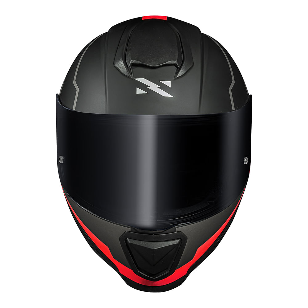 CAPACETE NORISK RAZOR FULL VERMELHO FOSCO 4
