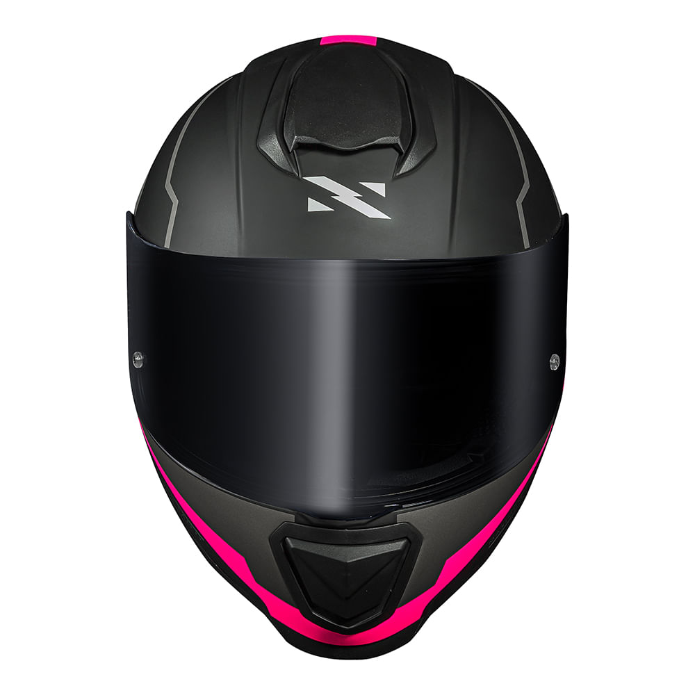 CAPACETE NORISK RAZOR FULL ROSA FOSCO 4