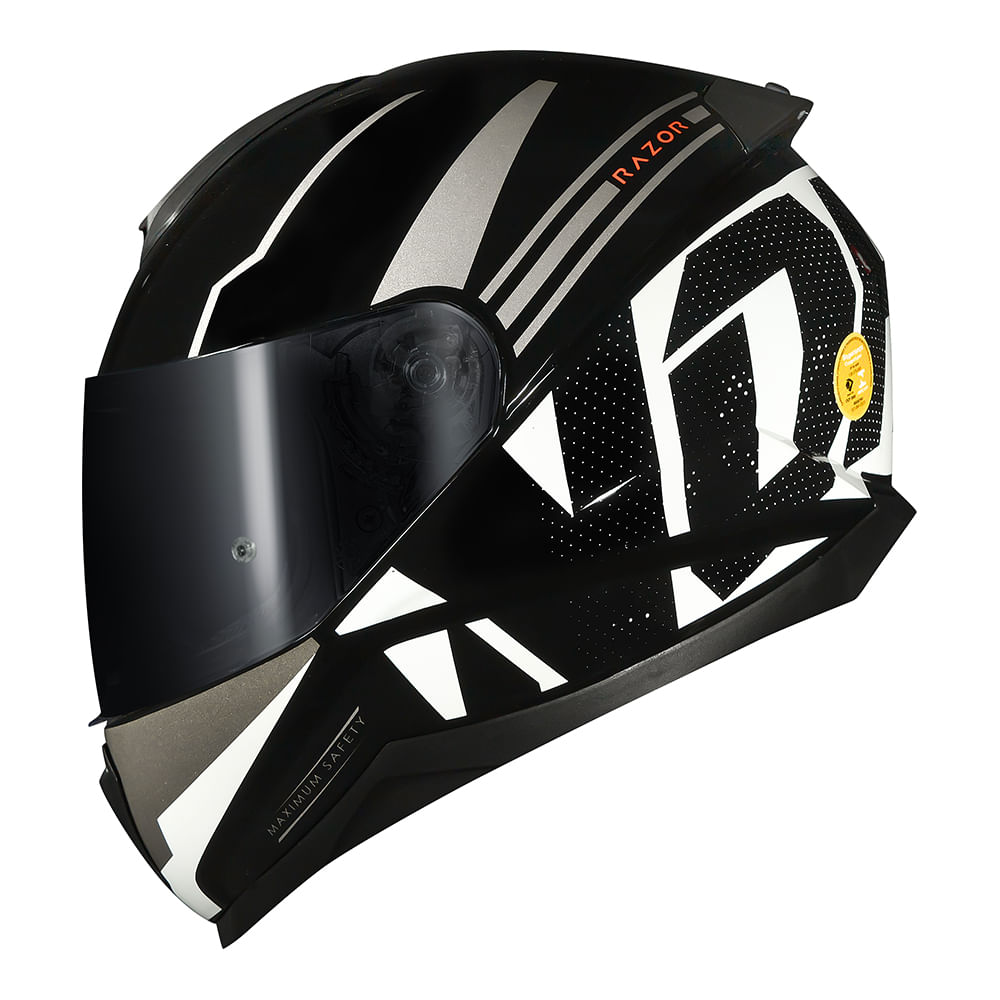 CAPACETE NORISK RAZOR FULL BRANCO 3