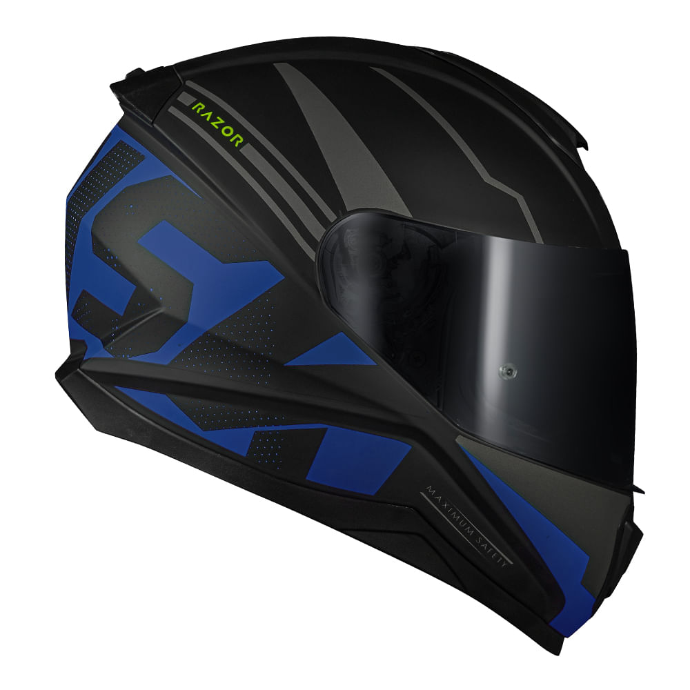 CAPACETE NORISK RAZOR FULL AZUL FOSCO