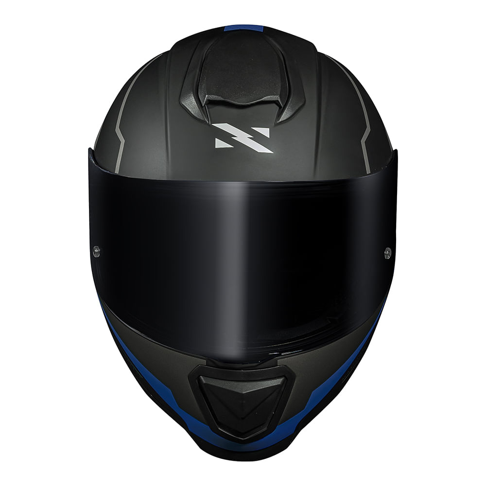 CAPACETE NORISK RAZOR FULL AZUL FOSCO 4