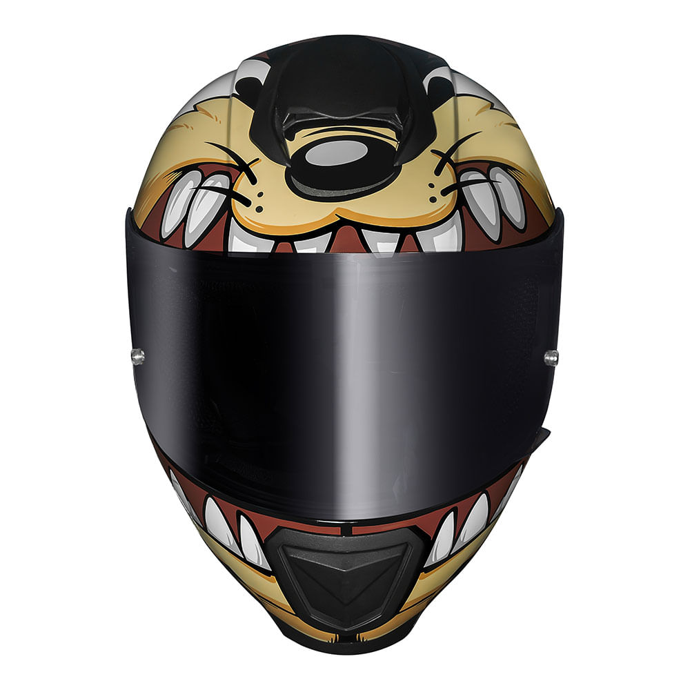 CAPACETE NORISK RAZOR GRAFICO TAZ PRETO 4