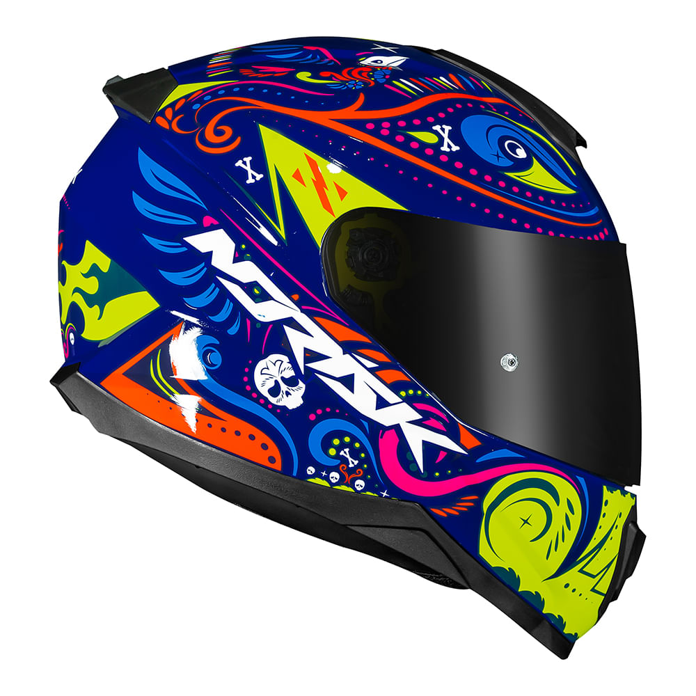 CAPACETE NORISK RAZOR CIRCUS AZUL