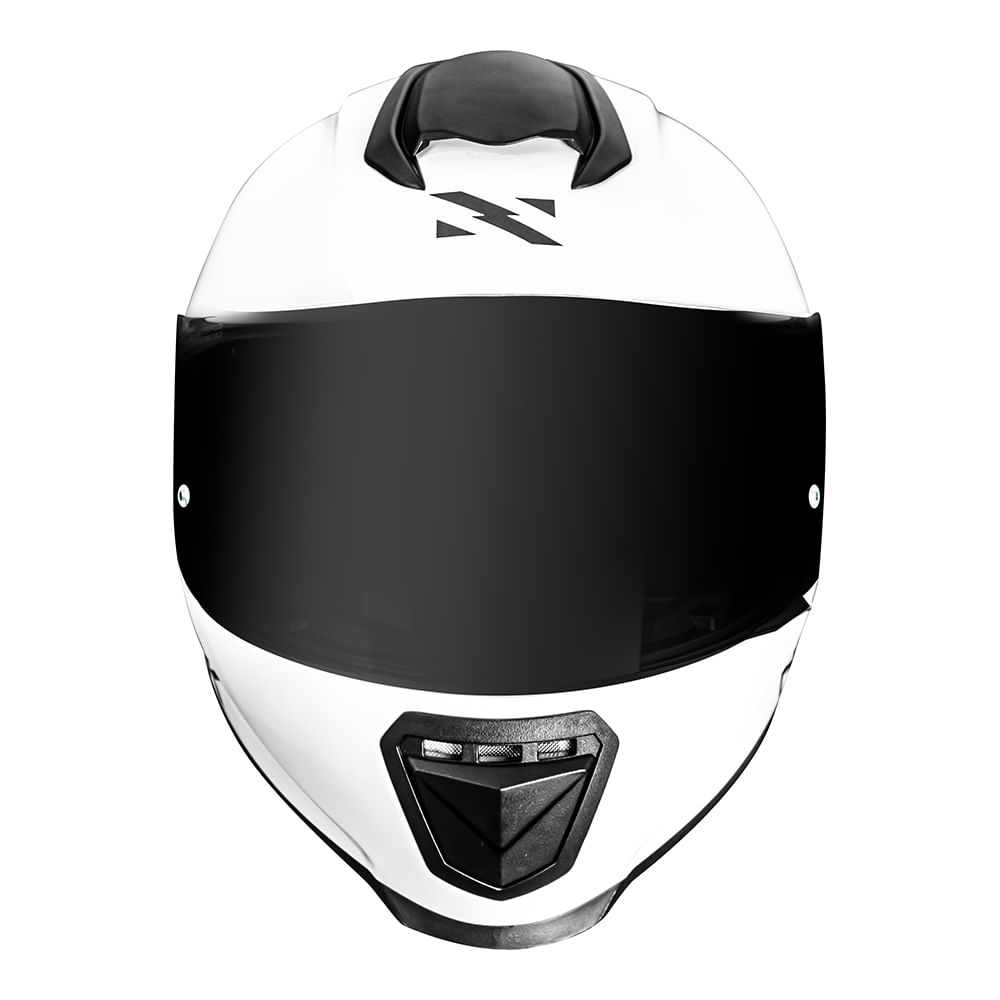 CAPACETE NORISK RAZOR MONOCOLOR BRANCO 4