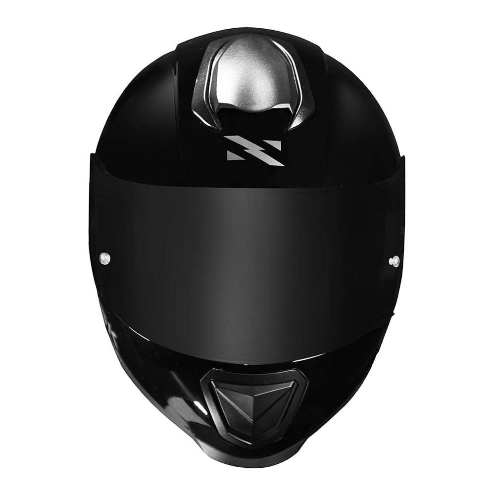 CAPACETE NORISK  RAZOR MONOCOLOR PRETO 4
