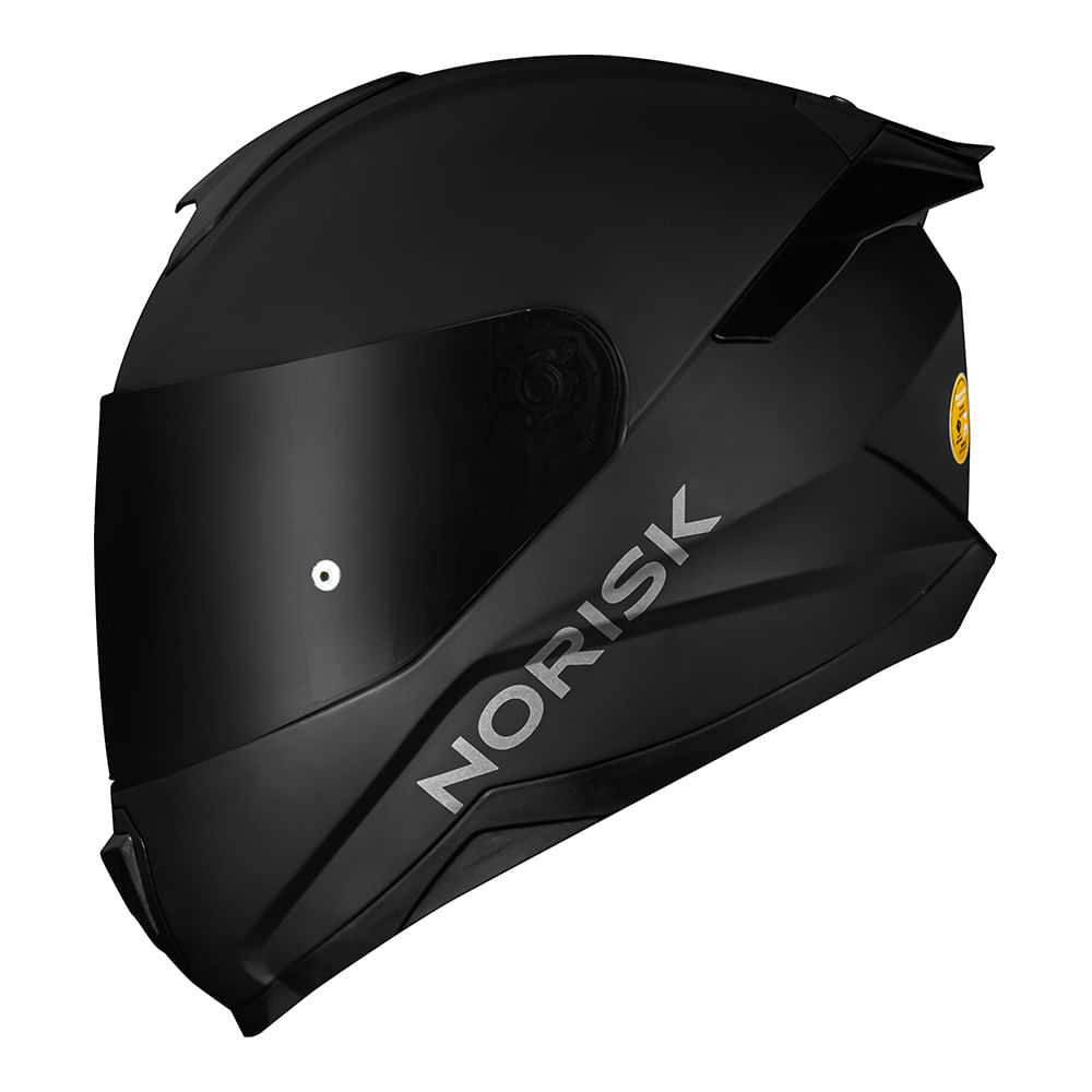 CAPACETE NORISK RAZOR MONOCOLOR FOSCO BLACK EDITION 3