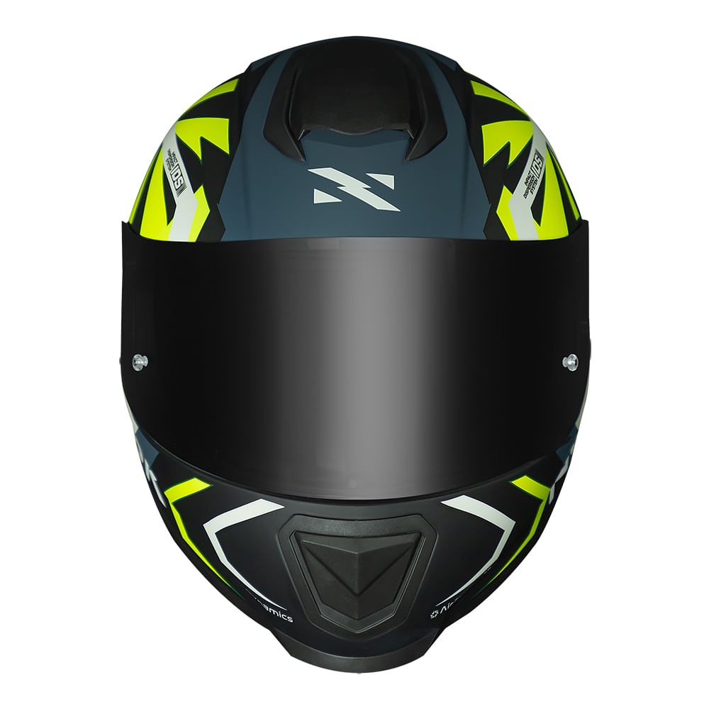 CAPACETE NORISK RAZOR GODSPEED AZUL FOSCO 4