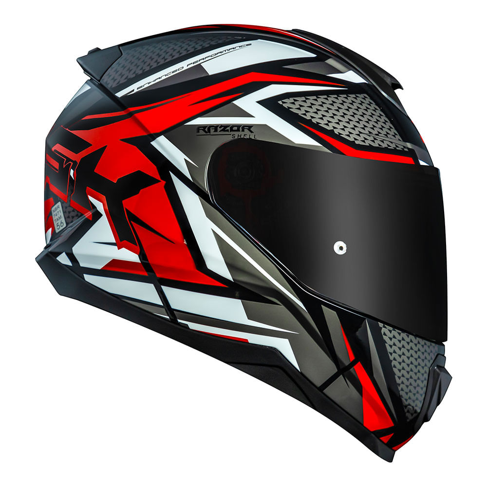 CAPACETE NORISK RAZOR SHARP PRETO