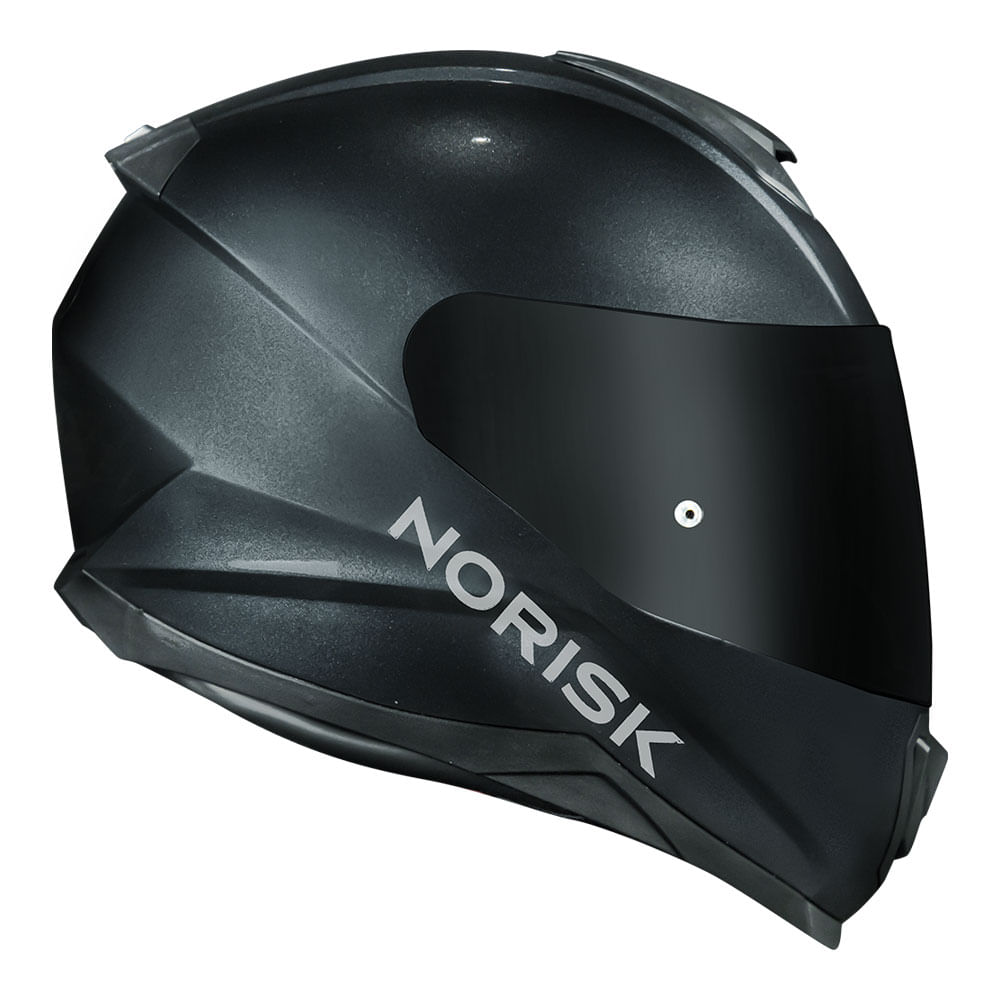 CAPACETE NORISK RAZOR MONOCOLOR TITANIUM